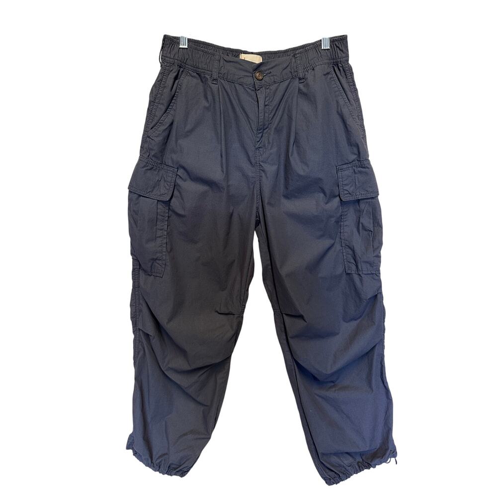Anthropologie Baggy Cargo Adjustable Jogger Pants Size 29